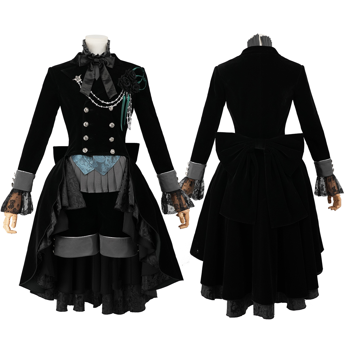 Anime Cosplay Real - HOLOUN Anime Real Ciel Phantomhive Costume