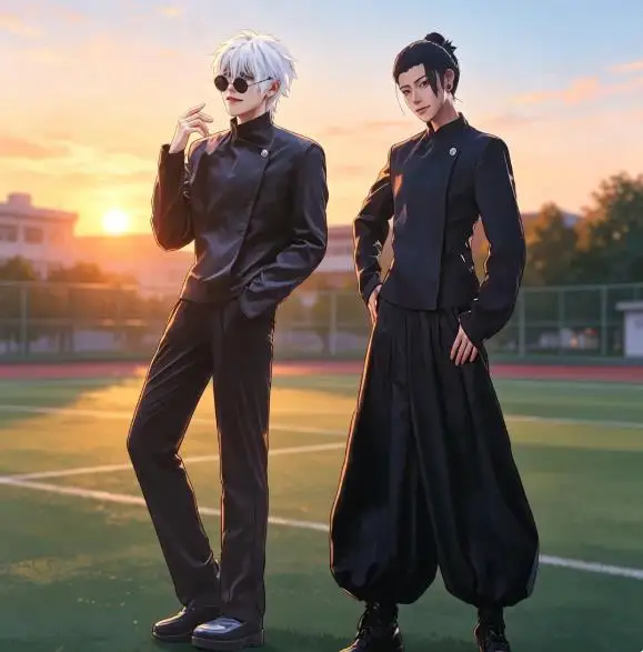 Jujutsu Kaisen Uniform - Costume de cosplay Anime Jujutsu Kaisen