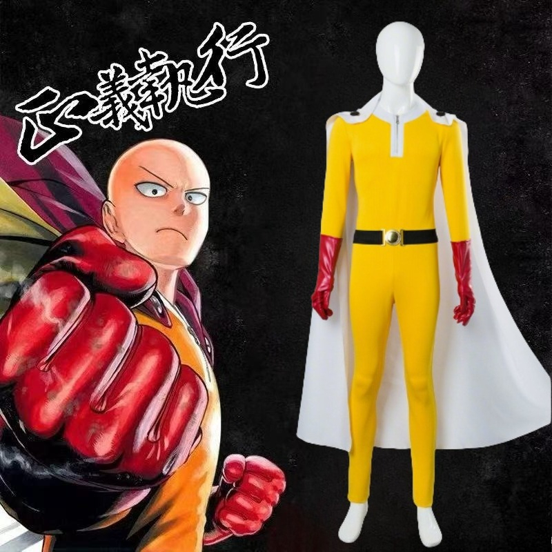 Anime Cosplay One Punch Man - Costume de cosplay One Punch Man