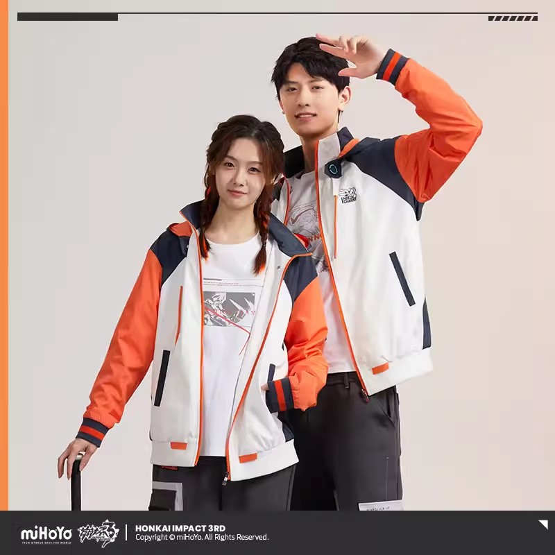 Anime Cosplay For Couples - Manteau Kiana miHoYo Game Honkai Impact