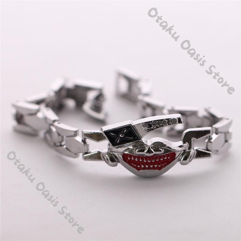 Tokyo Ghoul Mask - Bracelets en alliage en forme de