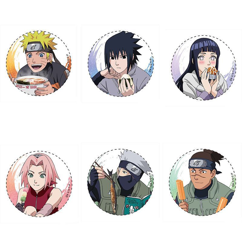 Anime Cosplay Obito - Badge de dessin animé Naruto Uchiha