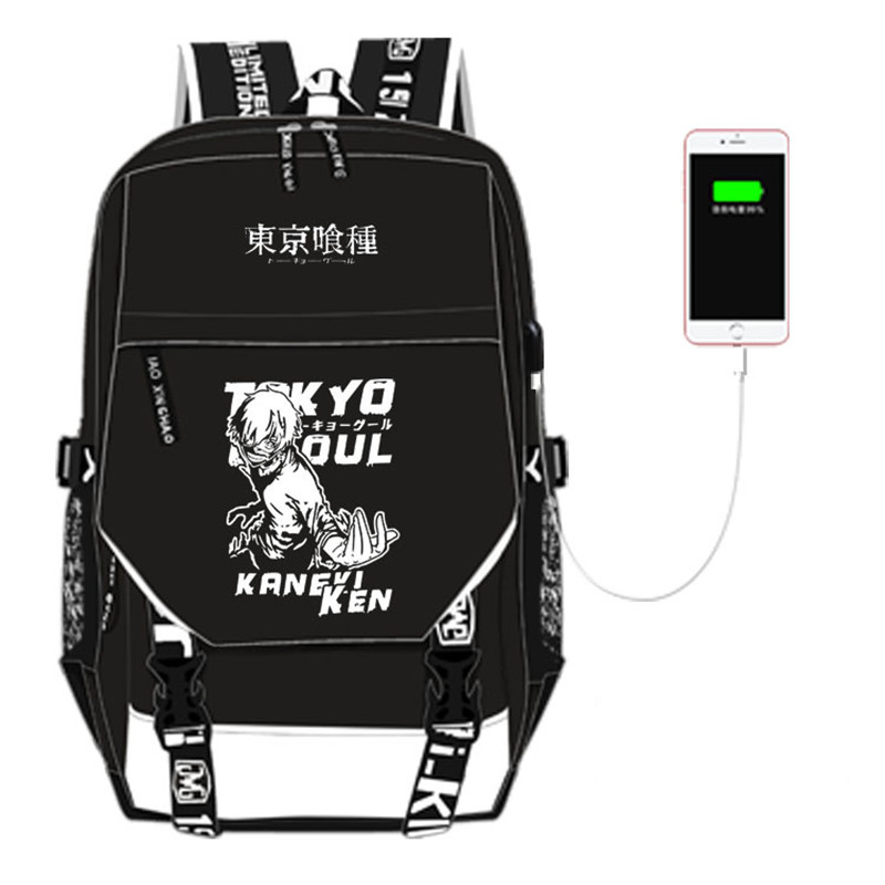 Tokyo Ghoul Mask - Sac à dos imprimé dessin animé