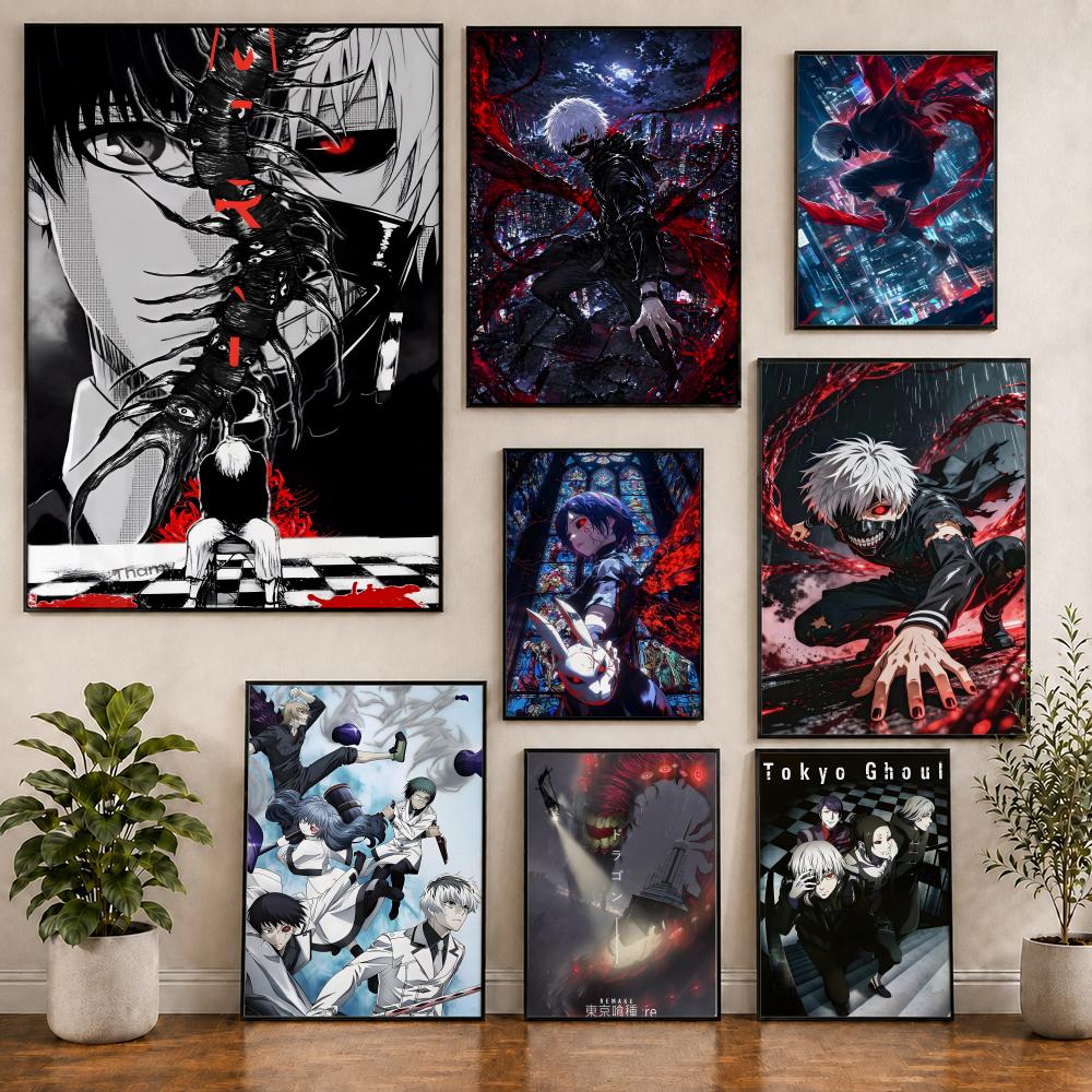 Tokyo Ghoul Mask - Affiche Anime Tokyo Ghoul Ken Kaneki