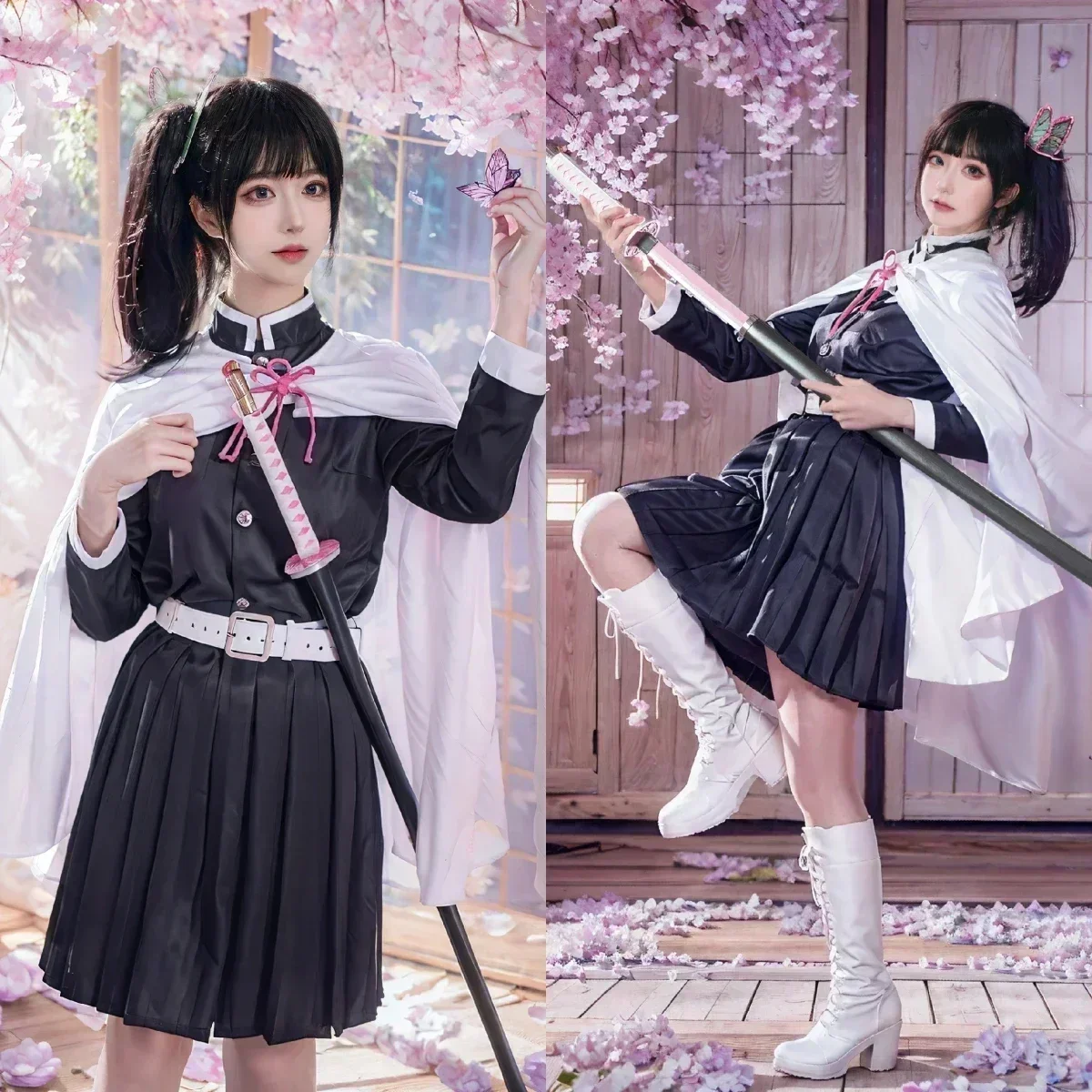 Anime Cosplay Genre - 2025 Halloween Tsuyuri Kanao Cosplay Kostuum
