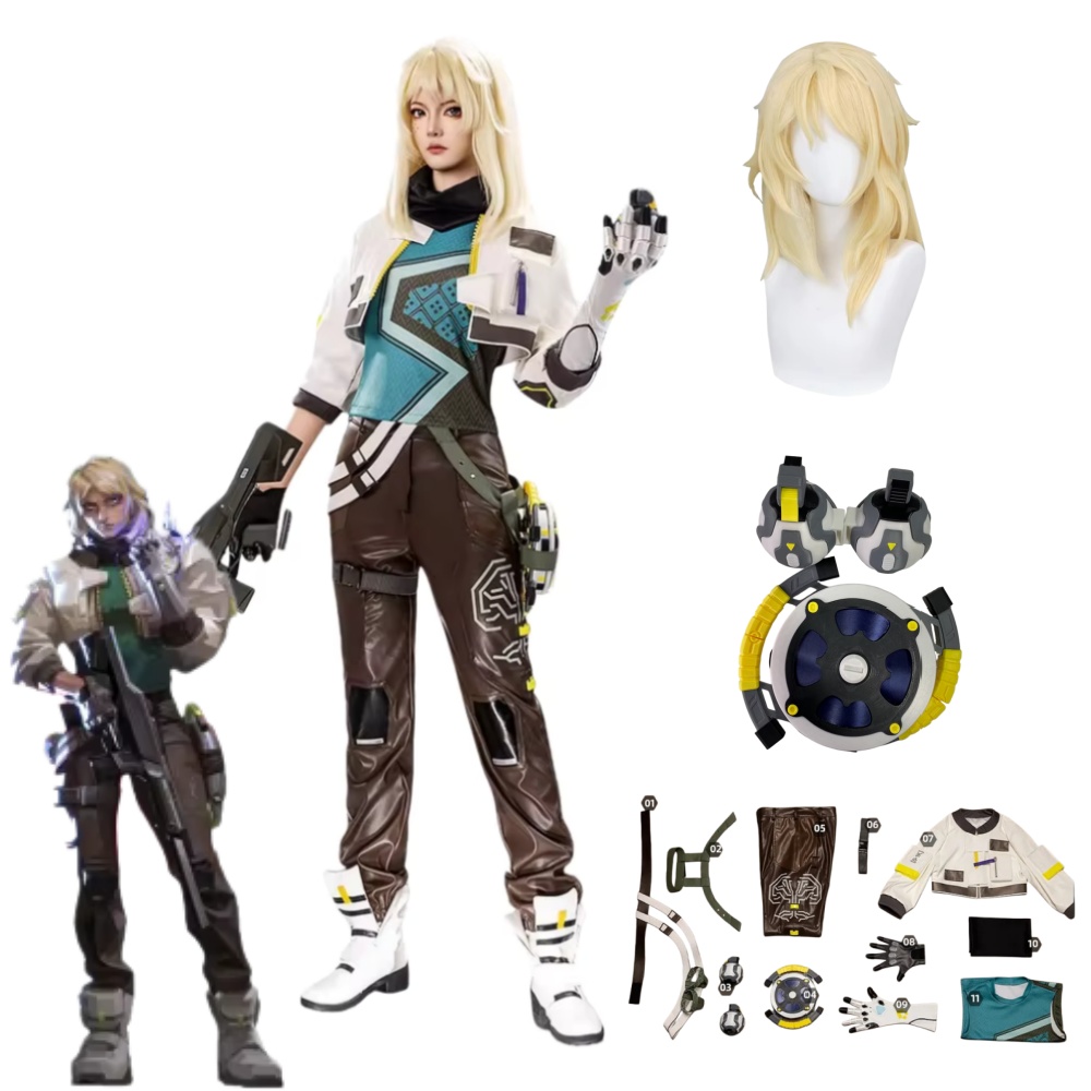 Women Anime Cosplay - Accessoires de costume de cosplay Deadlock