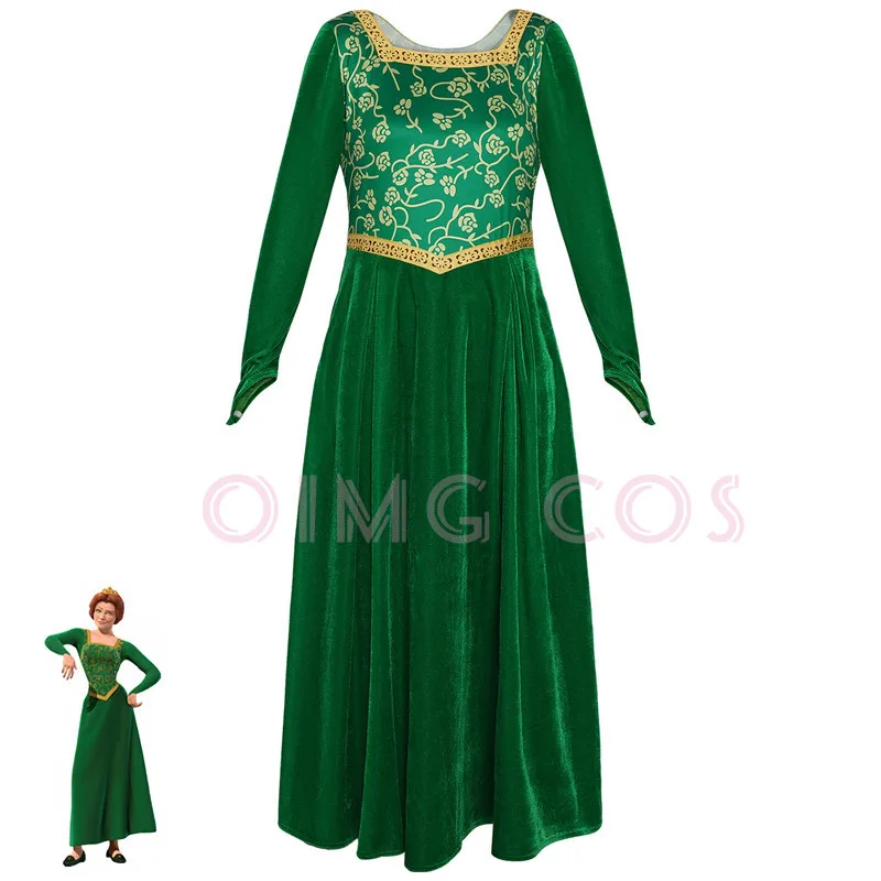 Women Anime Cosplay - Costume de Cosplay princesse Fiona pour