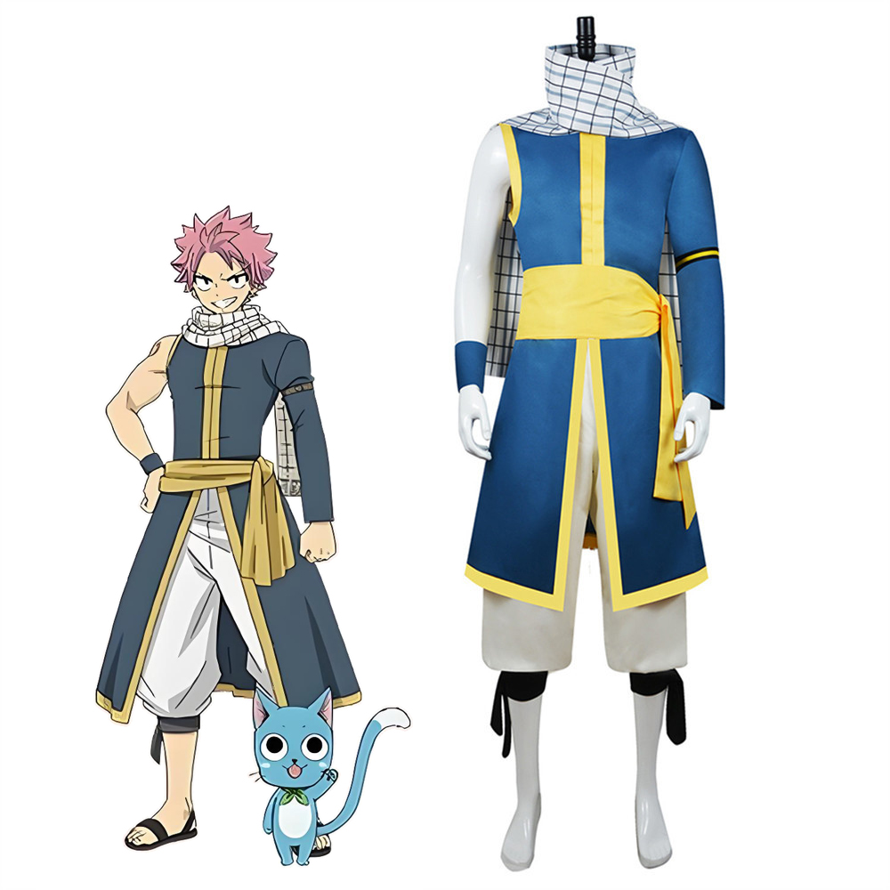 Costume de Cosplay Natsu, queu - Anime Cosplay Nz avis et prix
