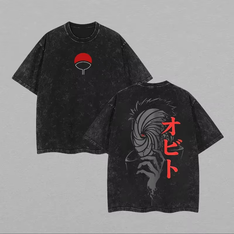 T-shirt Naruto Obito Uchiha po - Anime Cosplay Obito avis et prix