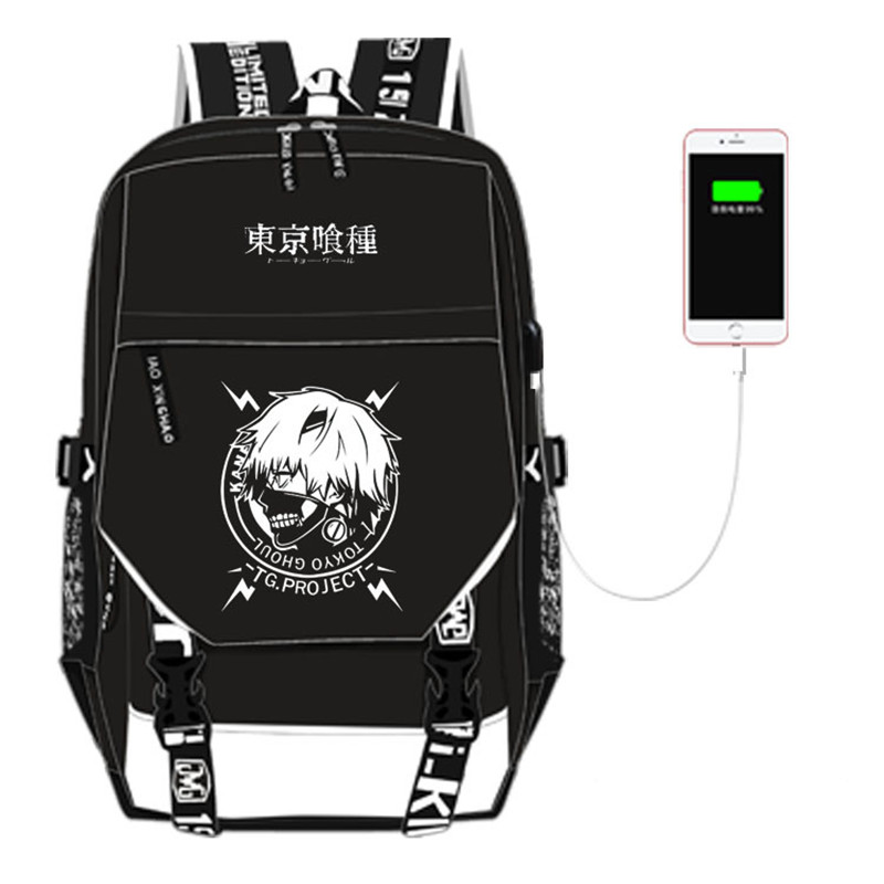 Sac à dos imprimé dessin animé - Tokyo Ghoul Mask avis et prix