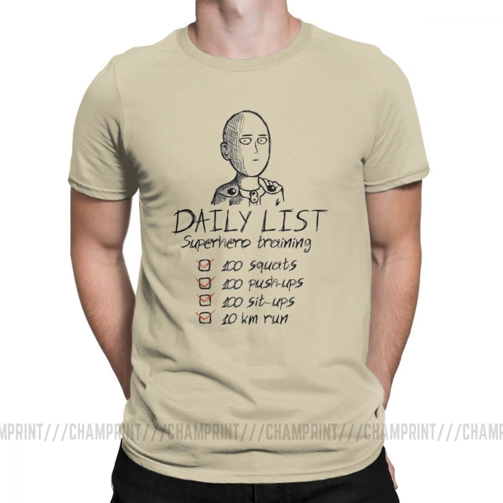 T-shirts pour hommes, collecti - Anime Cosplay One Punch Man avis et prix