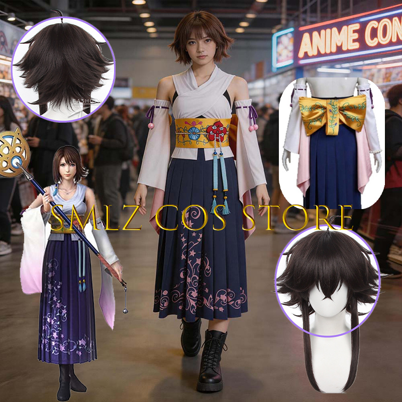 Costume de cosplay Yuna FF10 X - Women Anime Cosplay avis et prix