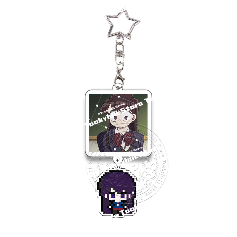 Porte-clés en acrylique Komi n - Anime Cosplay For Couples avis et prix