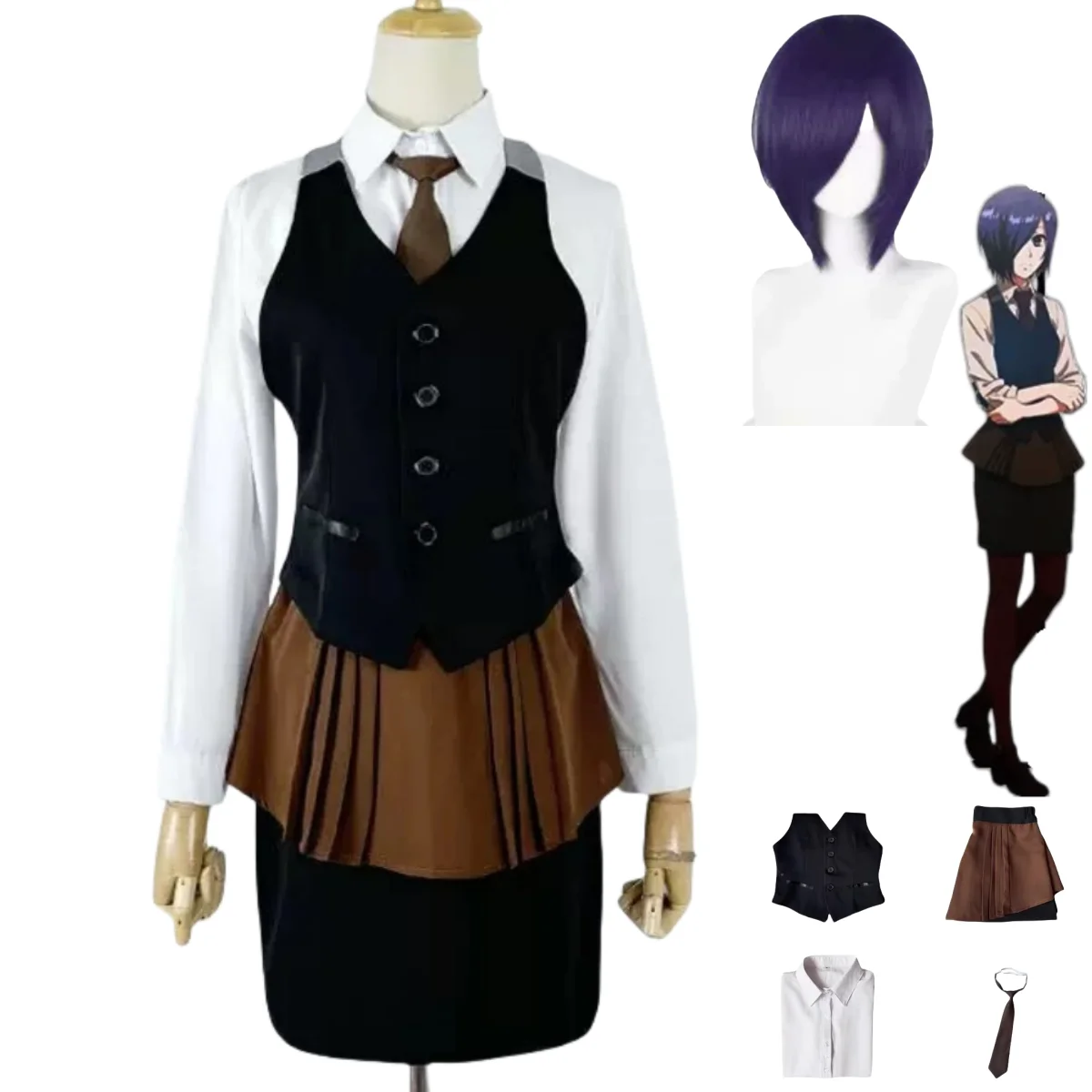 Costume de cosplay Anime Tokyo - Anime Cosplay Tokyo Ghoul avis et prix
