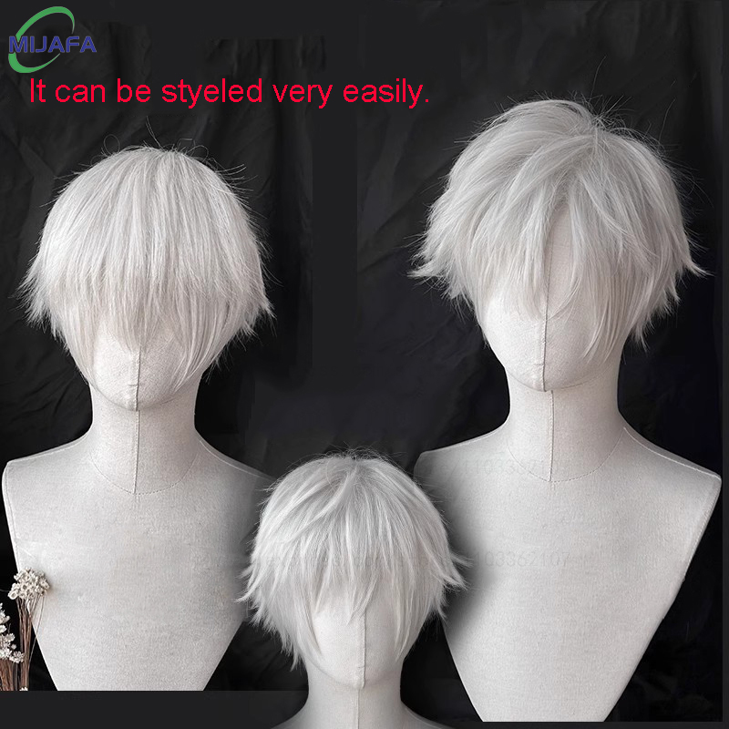 Perruque de Cosplay Kaneki Ken - Tokyo Ghoul Mask avis et prix