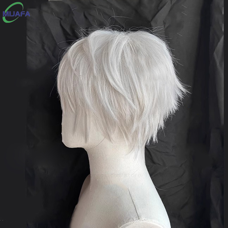 Perruque de Cosplay Kaneki Ken - Tokyo Ghoul Mask avis et prix