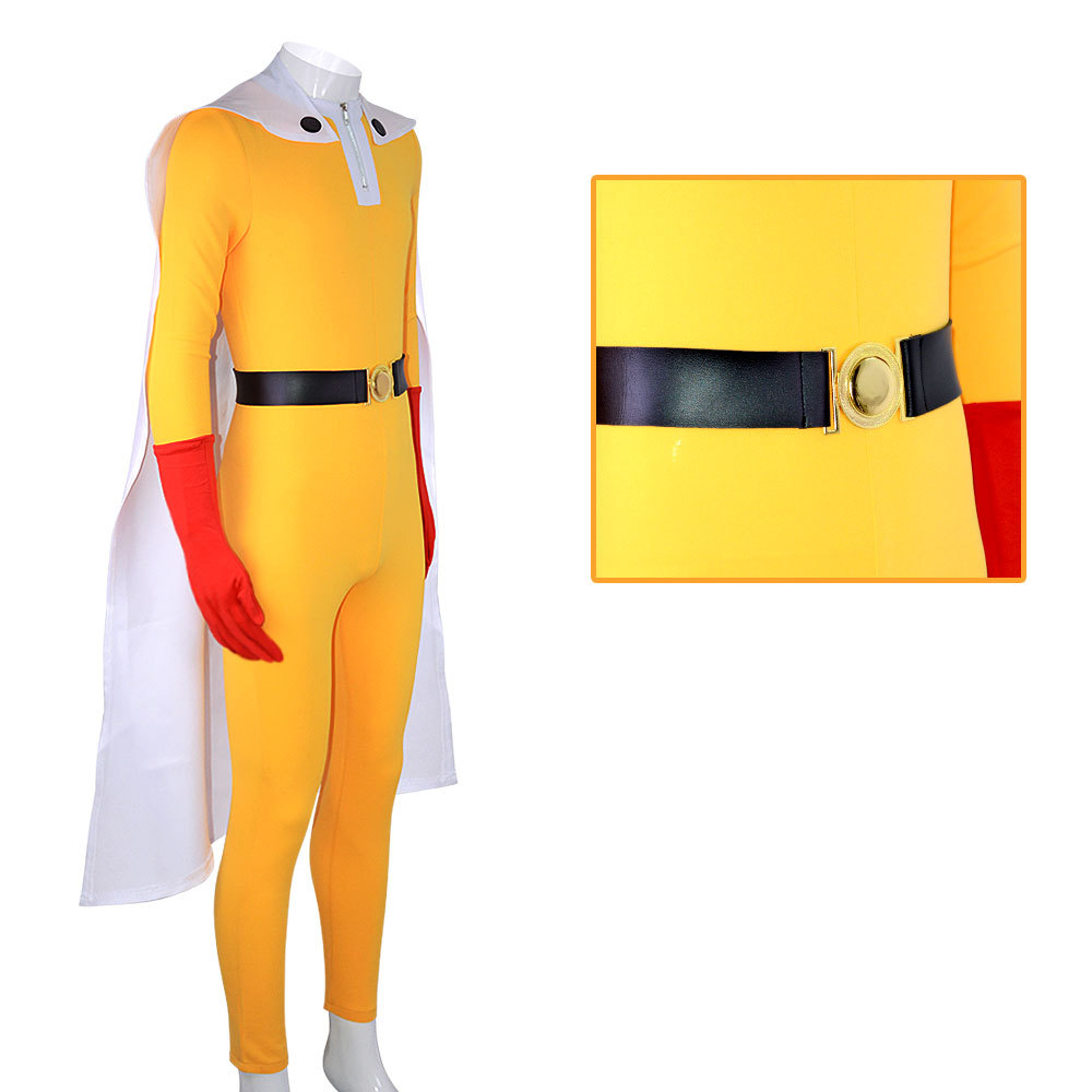 Costume de Cosplay Saitama One - Anime Cosplay One Punch Man avis et prix