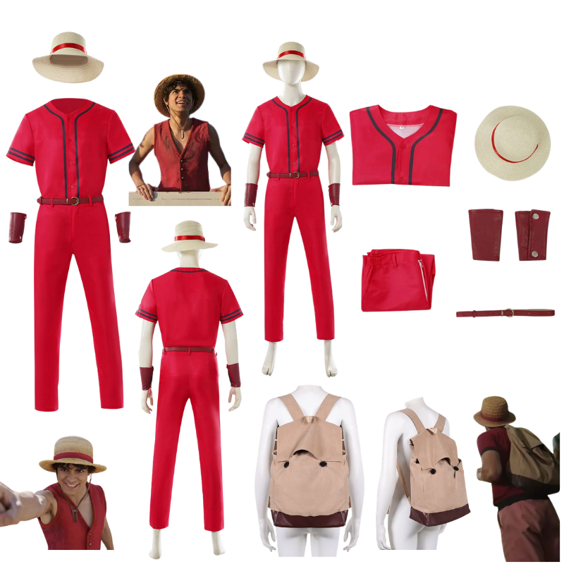Costume de cosplay Luffy pour  - Live Action Anime Cosplay avis et prix
